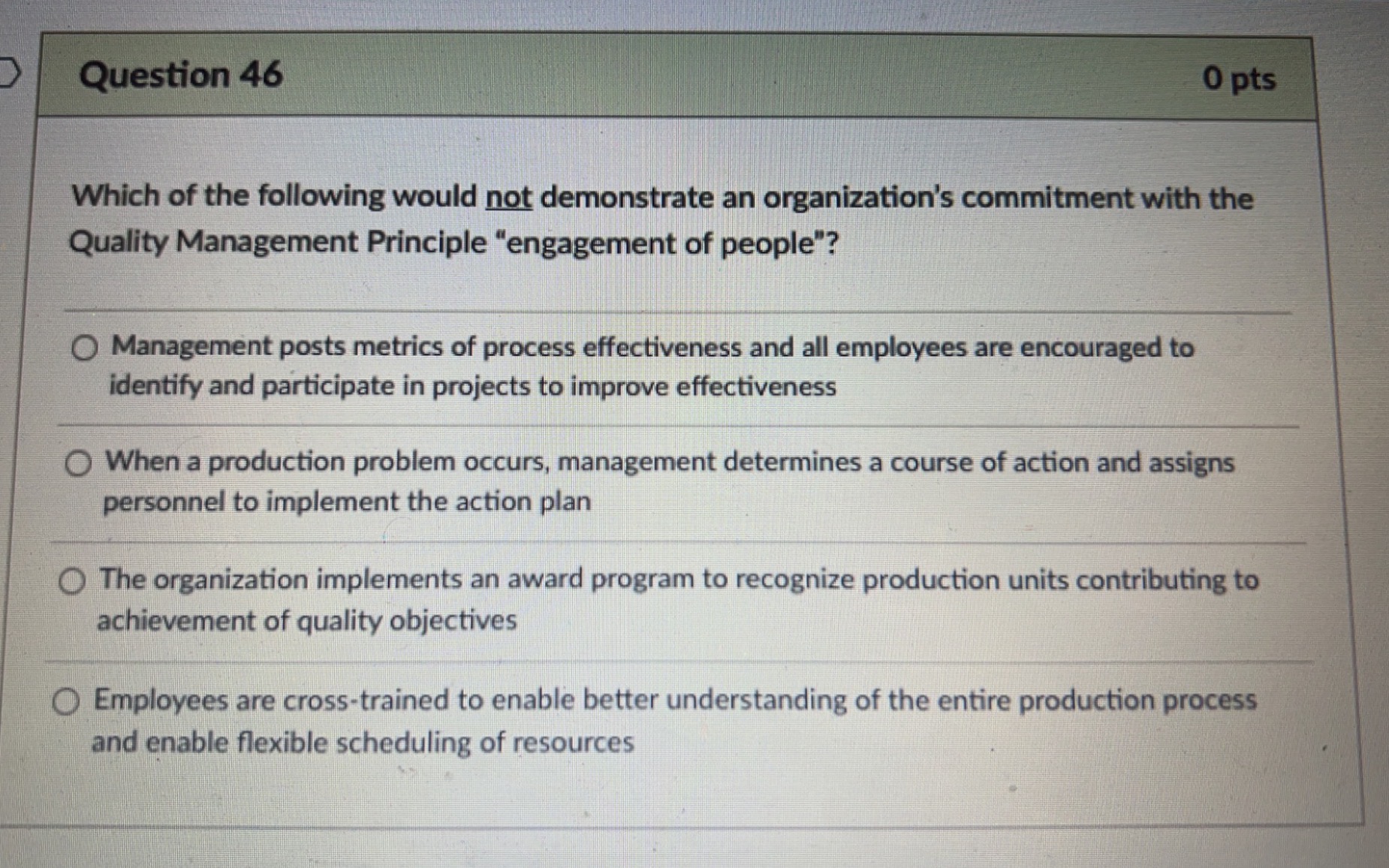 definitions used in quality management system standards. O Requirements for compliance to