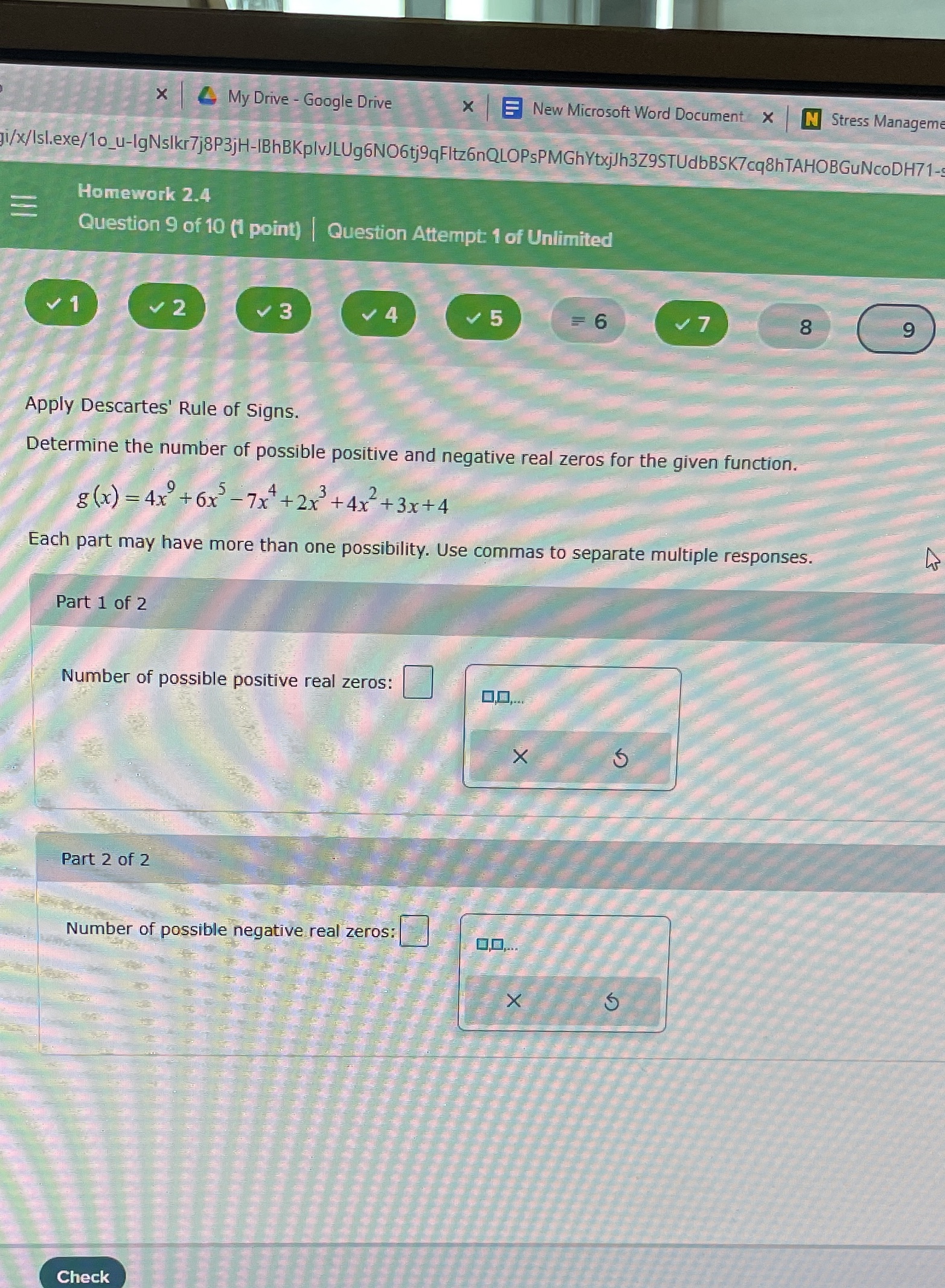  X My Drive - Google Drive x New Microsoft Word Document