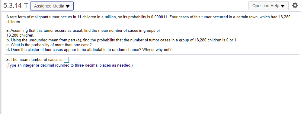 whether the value is a discrete random variable, continuous random variable, or