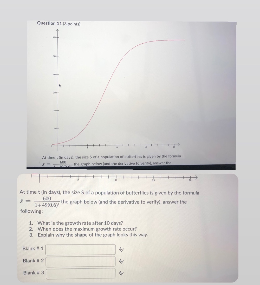 How would you solve this question? Question 11 (3 points) 600- 500-