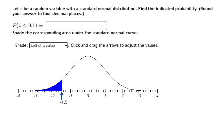 Question 1: Let 3 be a random variable with a standard normal