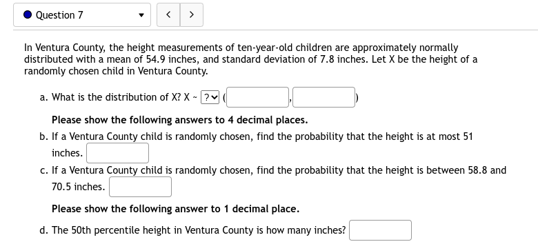 normally distributed with a mean of HE! days and a standard deviation