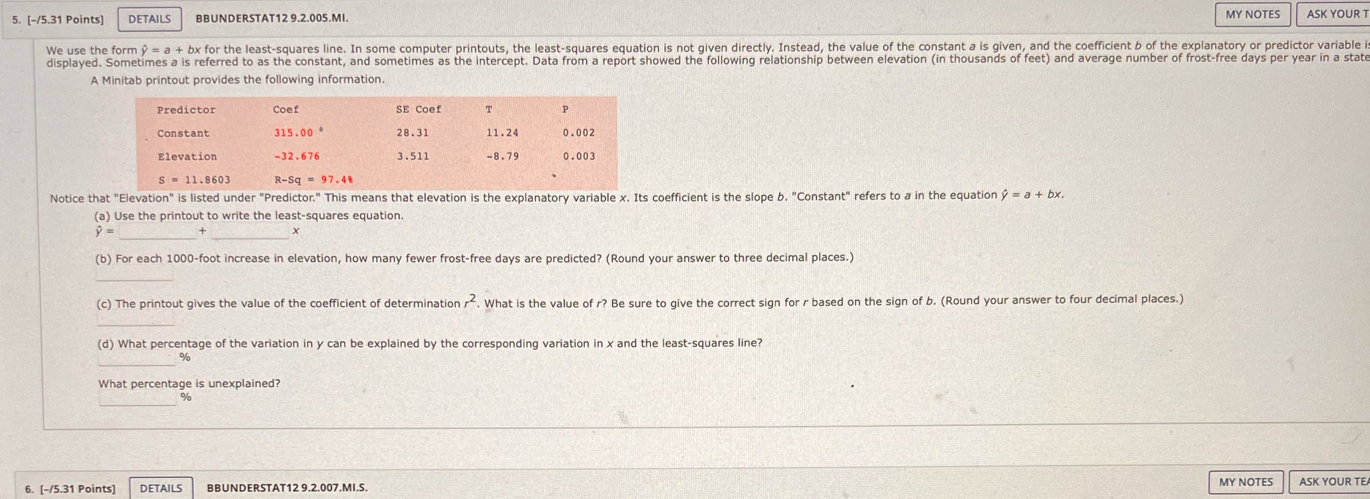  5. [-/5.31 Points] DETAILS BBUNDERSTAT12 9.2.005.MI. MY NOTES ASK YOUR We
