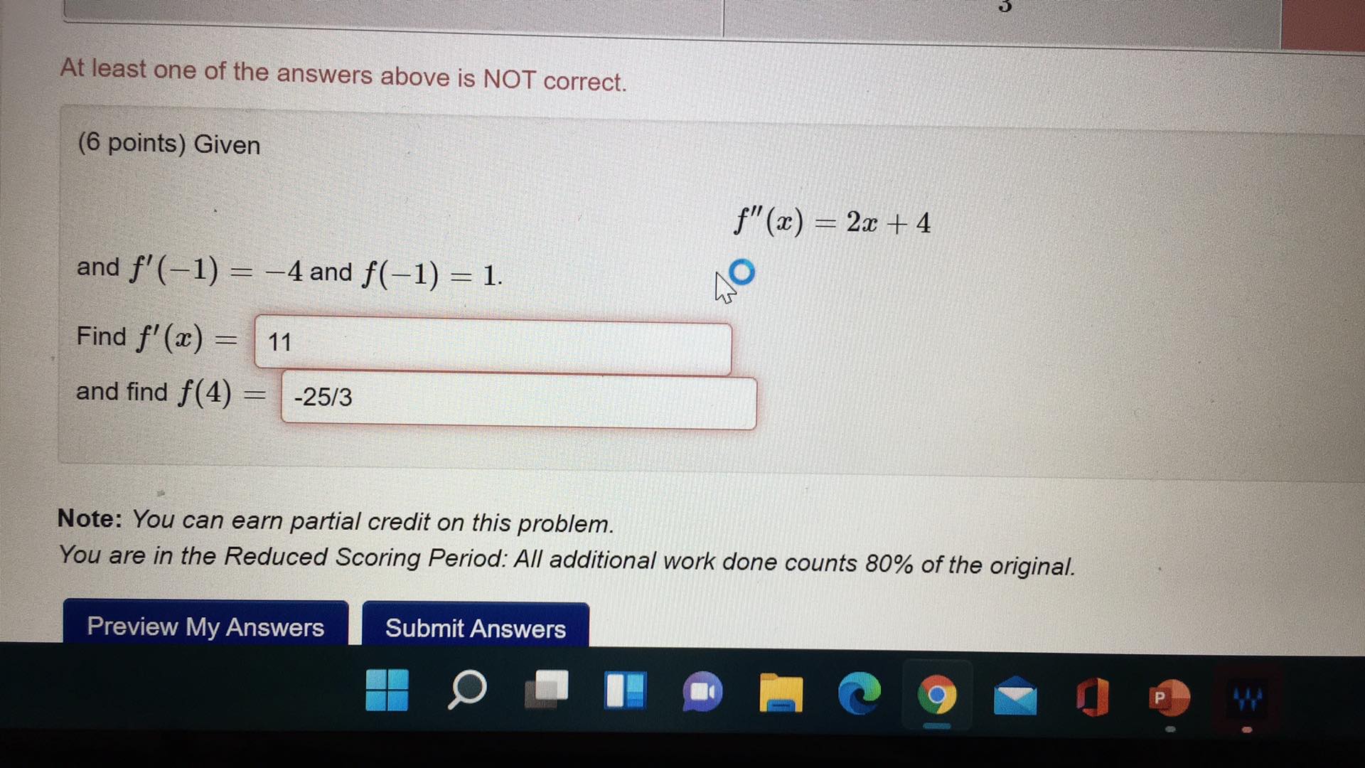 Problem (6 points) a) Let f(a) = tan 1 ( 2 )