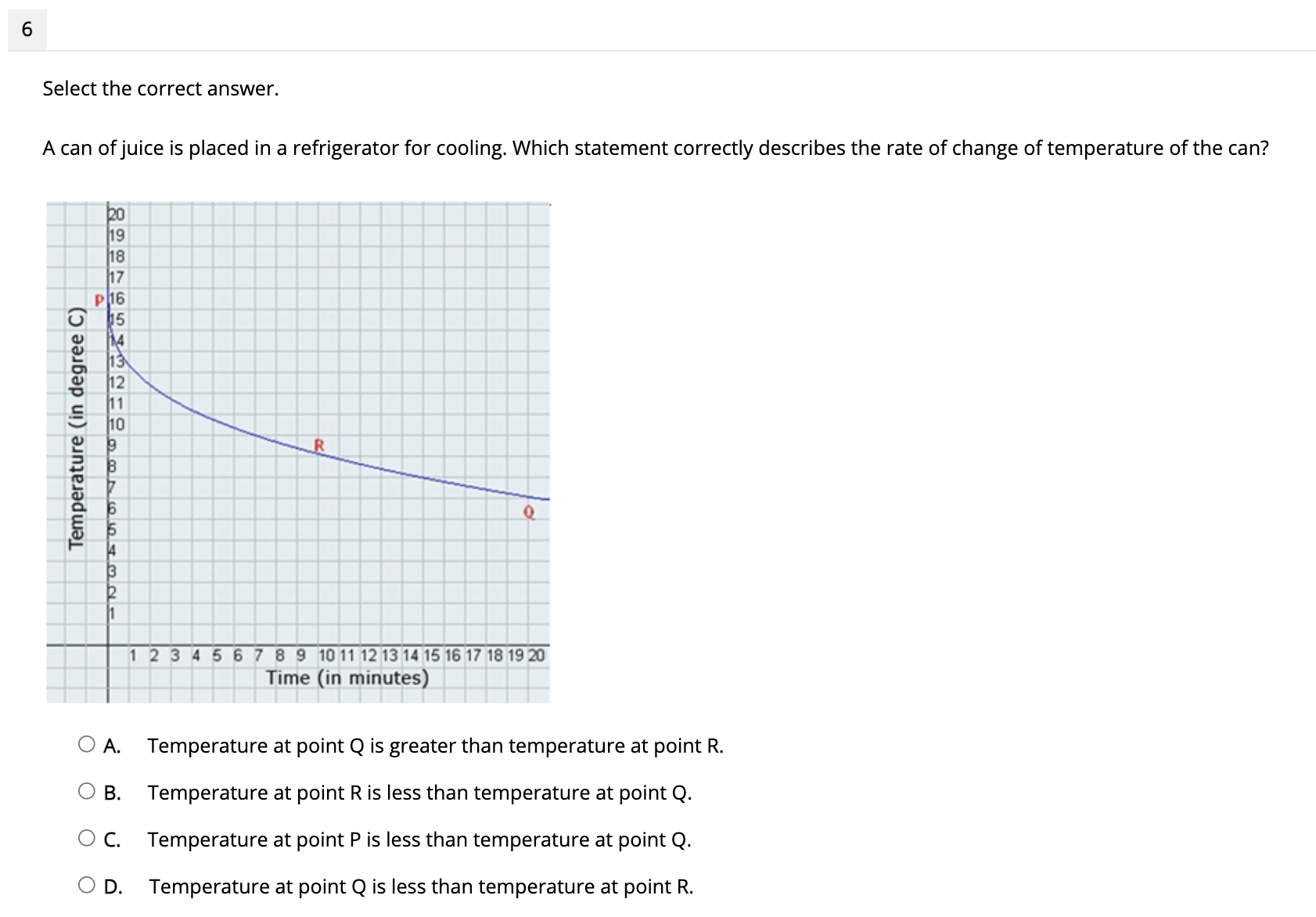 A. 12 OB. 6 OC. 9 OD. 3. Select the correct answer.