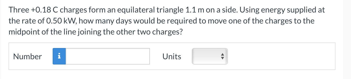 Please help me with this question 5/24 Three +0.18 C charges form