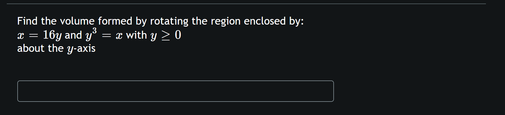bounded by y 2 61:2, m = 1, and y = 0,