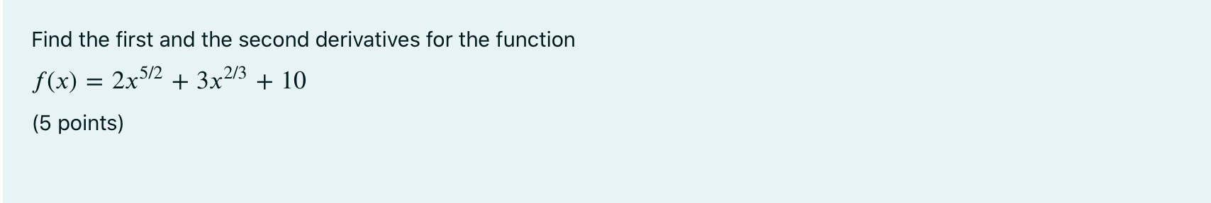 x-0 73x - 3 Find lim (Don't use L'Hopital's rule) (5 points)