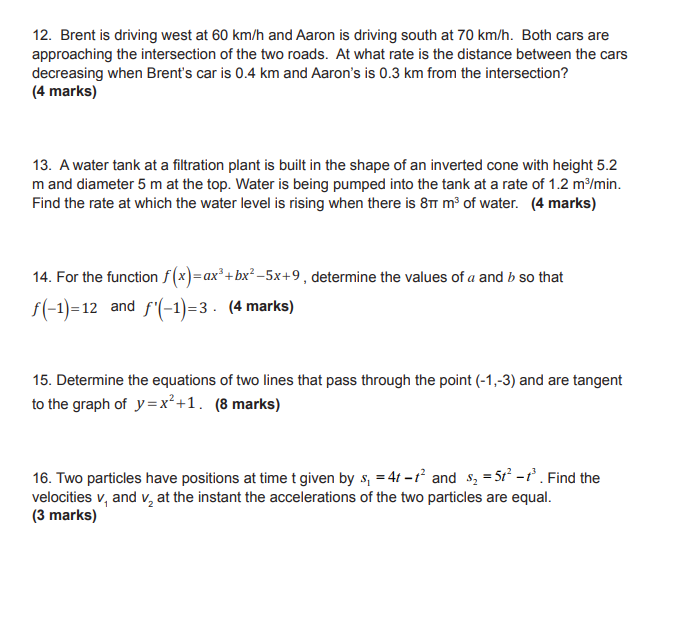 for 112:) -[3:cE3r'ii+4)E {3 marks] 3. Find the third derivative of f(x)=12x\"3x='+4x5+5x2+a