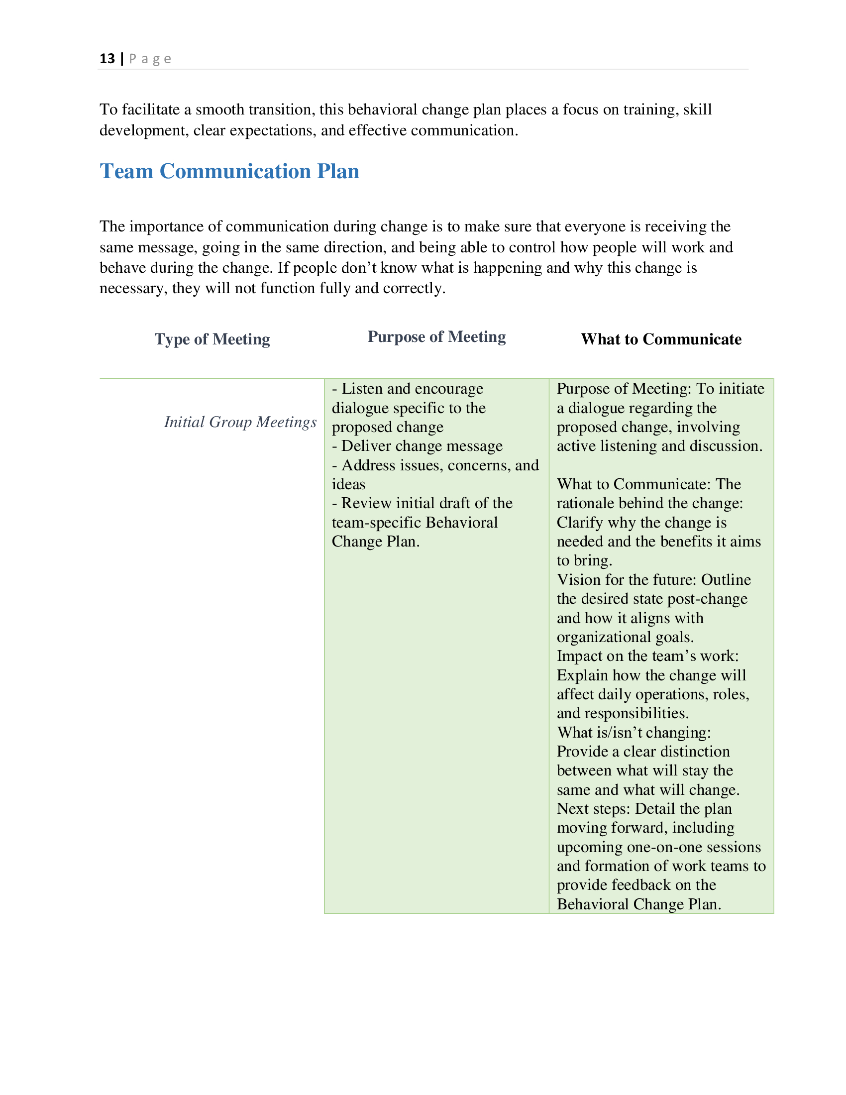 pictures below and here is the link for change management tool kit: