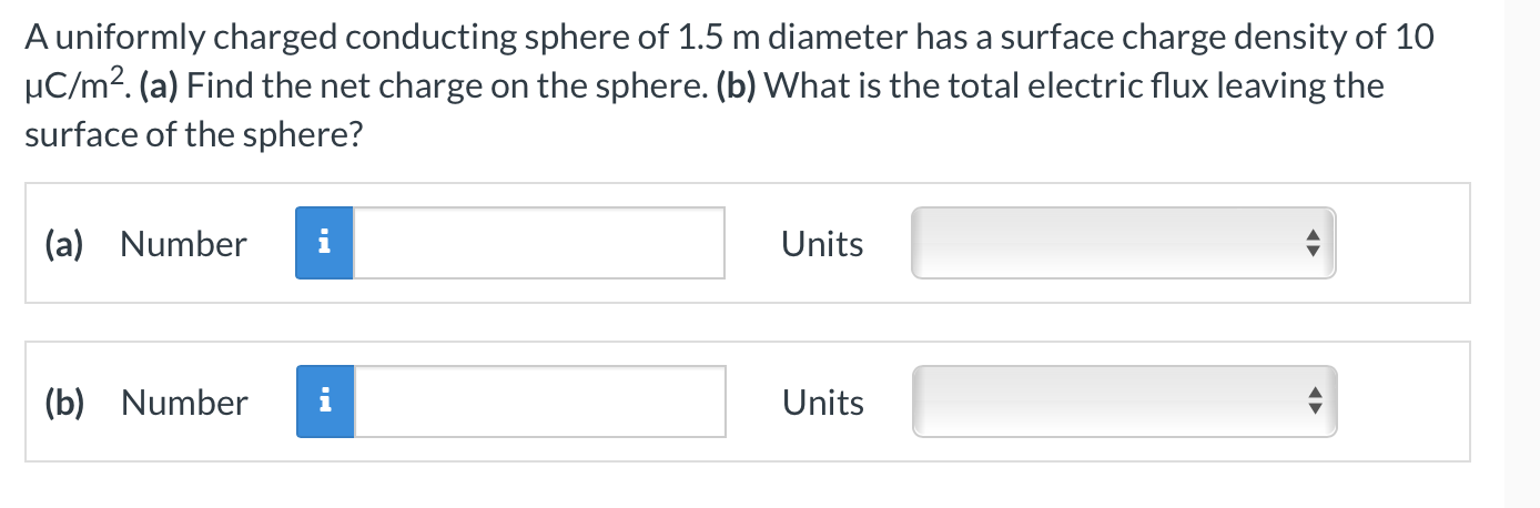 Please help me with this question A uniformly charged conducting sphere of
