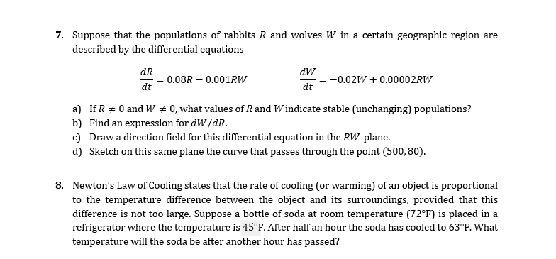 please answer from your own work on a paper providing all steps