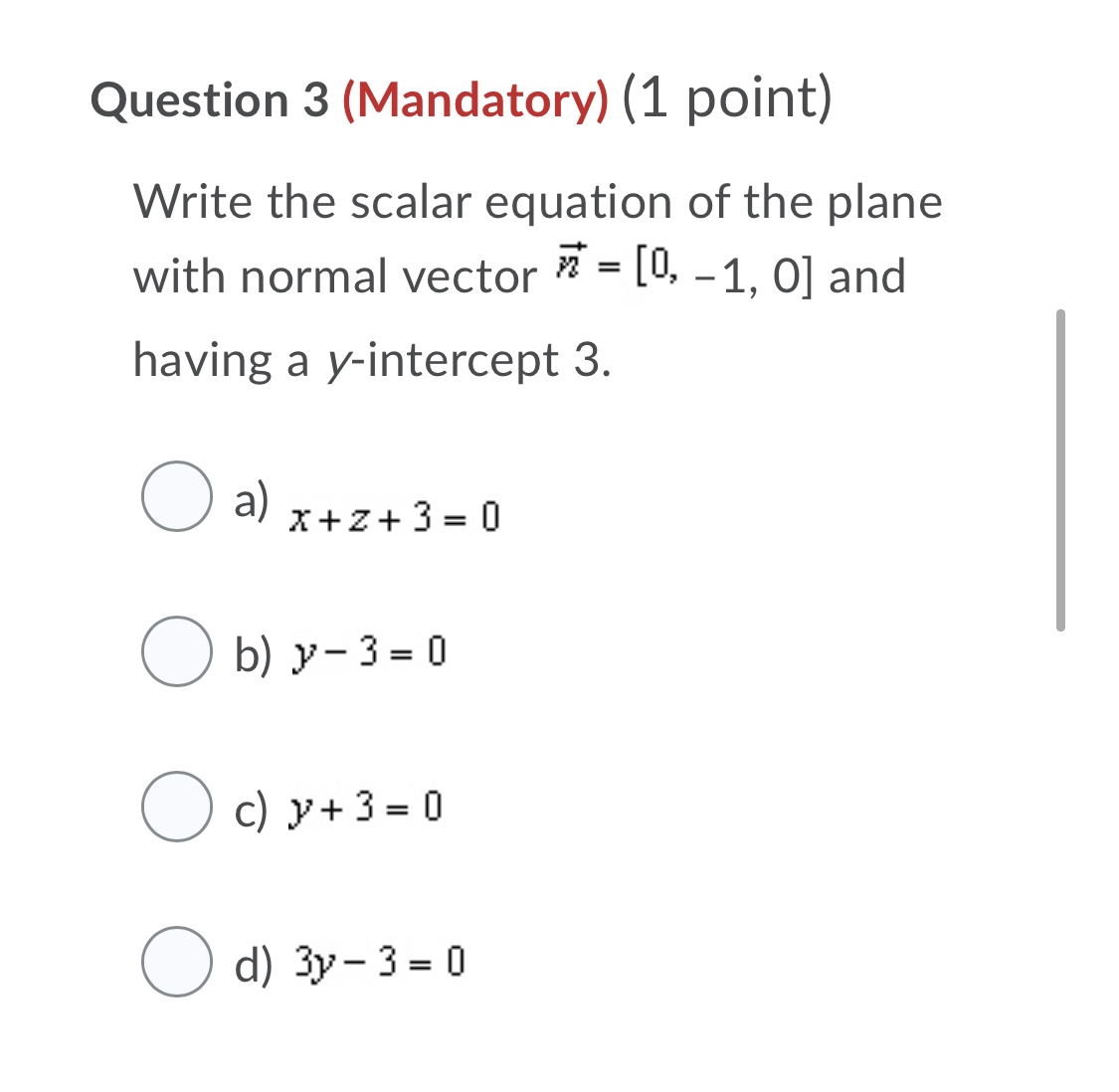 y=1+2t z = -6 - t, for t that belongsto the family