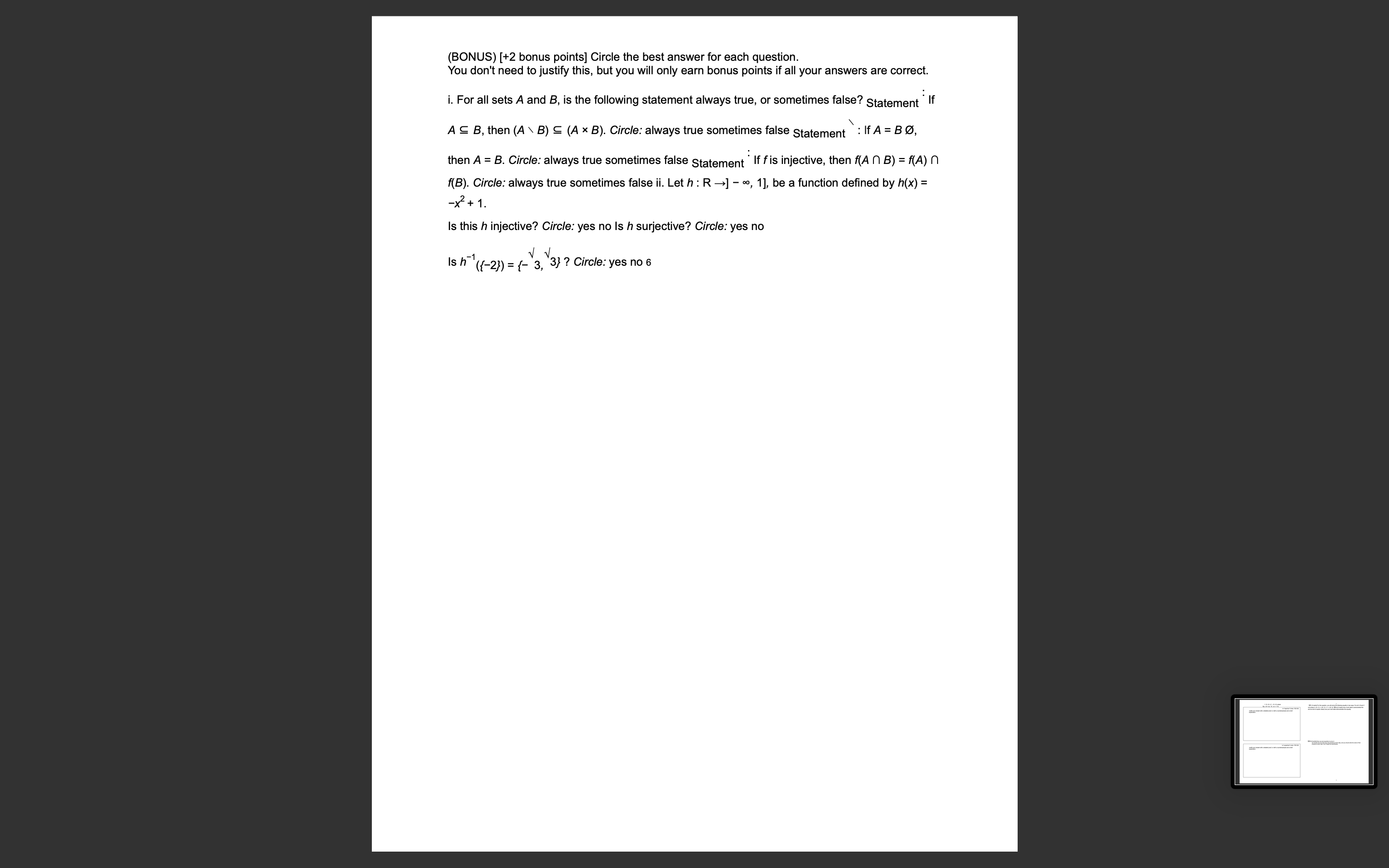 -A C) . ' . -(X A Y ) = Z Proof: