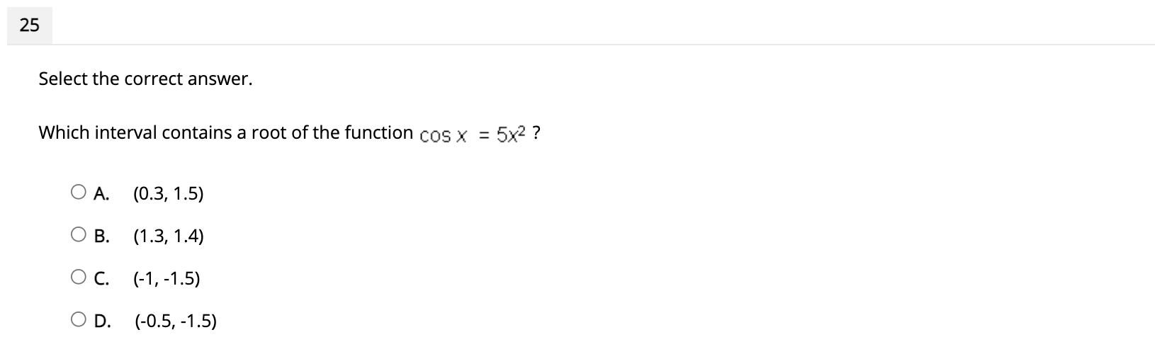 Squeeze theorem: lim VX' sin x+0 X OA. 0 OB. 1 OC.