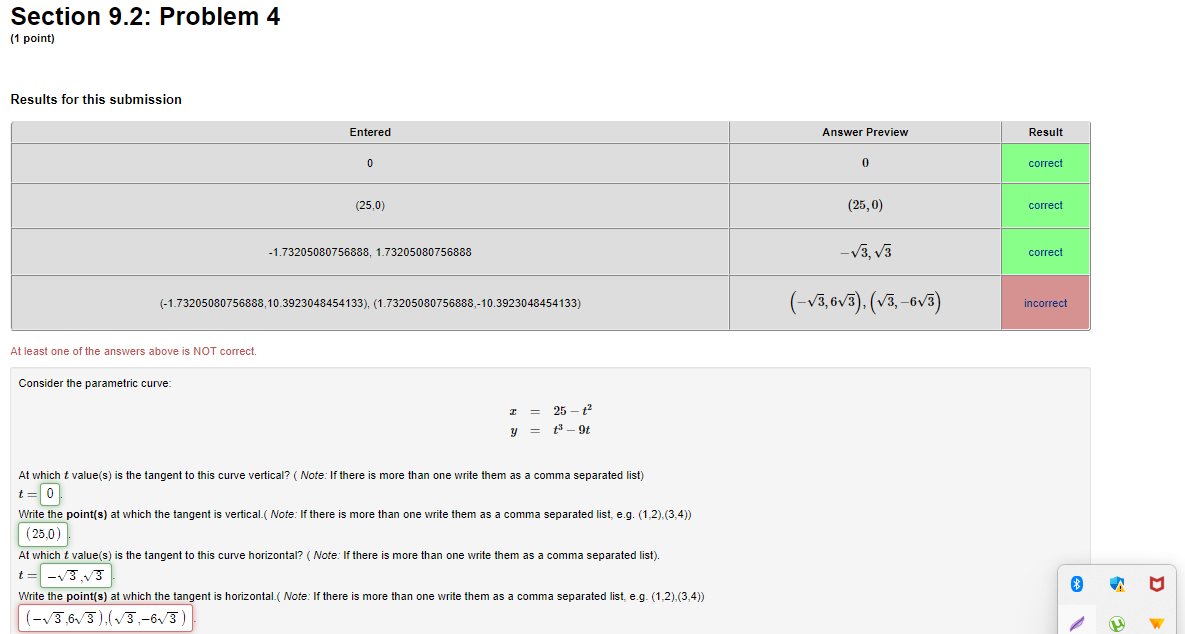 traced clockwise as the parameter increases. If I = 2 cos(t) then