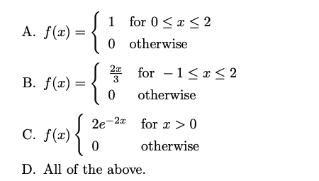 Please type the answers.1. Given Var(X) = 2 and Var(Y ) =