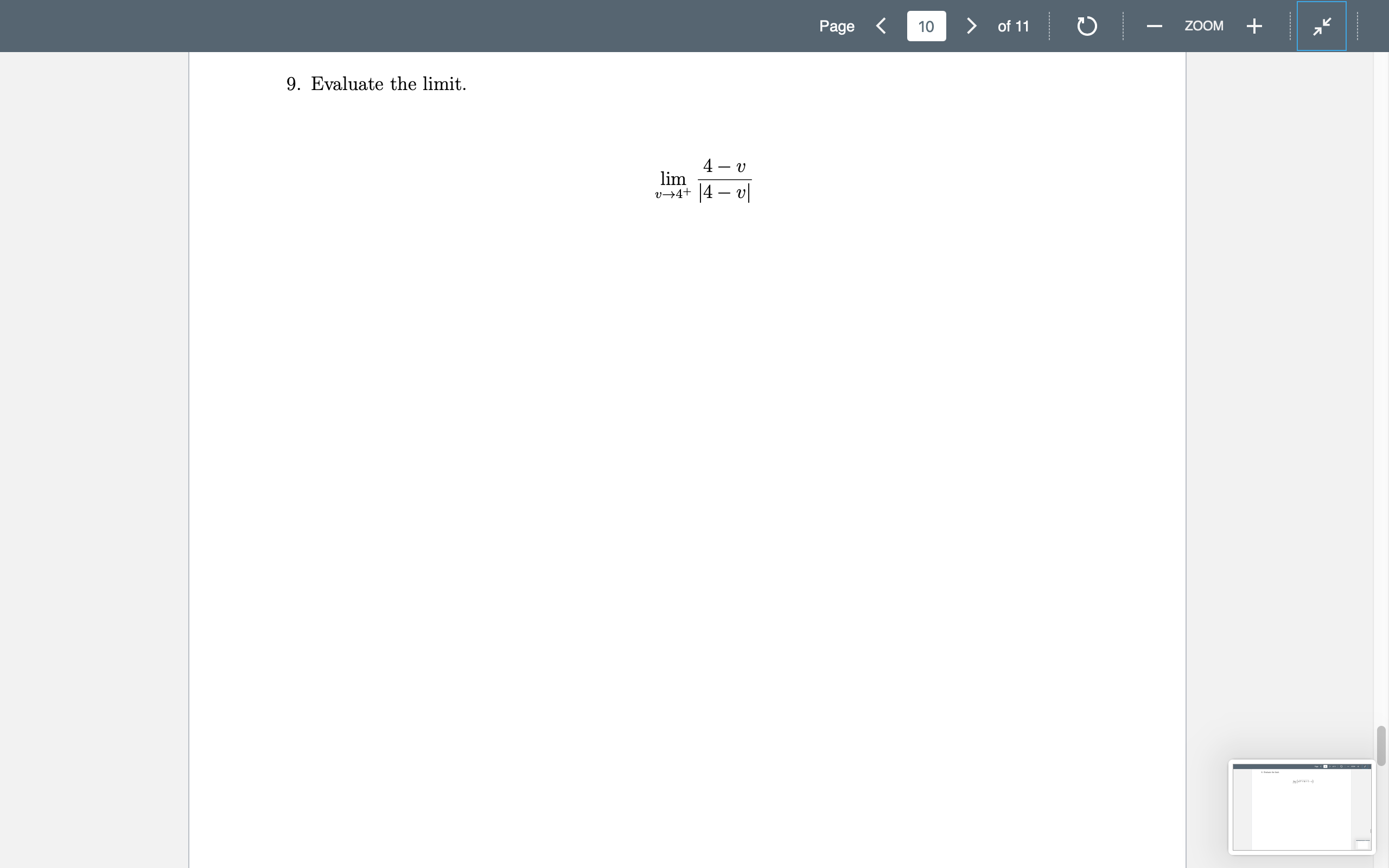 K 10. Let f(x) = 23 - 2x. (a) (5 points) Use