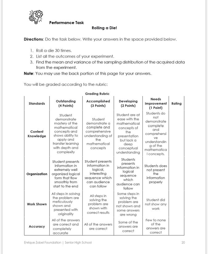 Draw a histogram of the sampling distribution of the population mean. Step