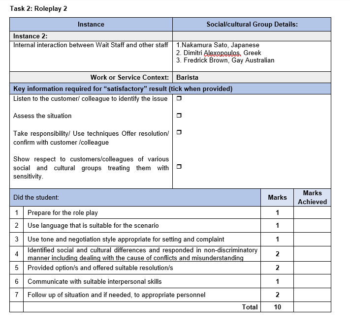 and knowledge within the assessment guidelines and requirements. The purpose of this