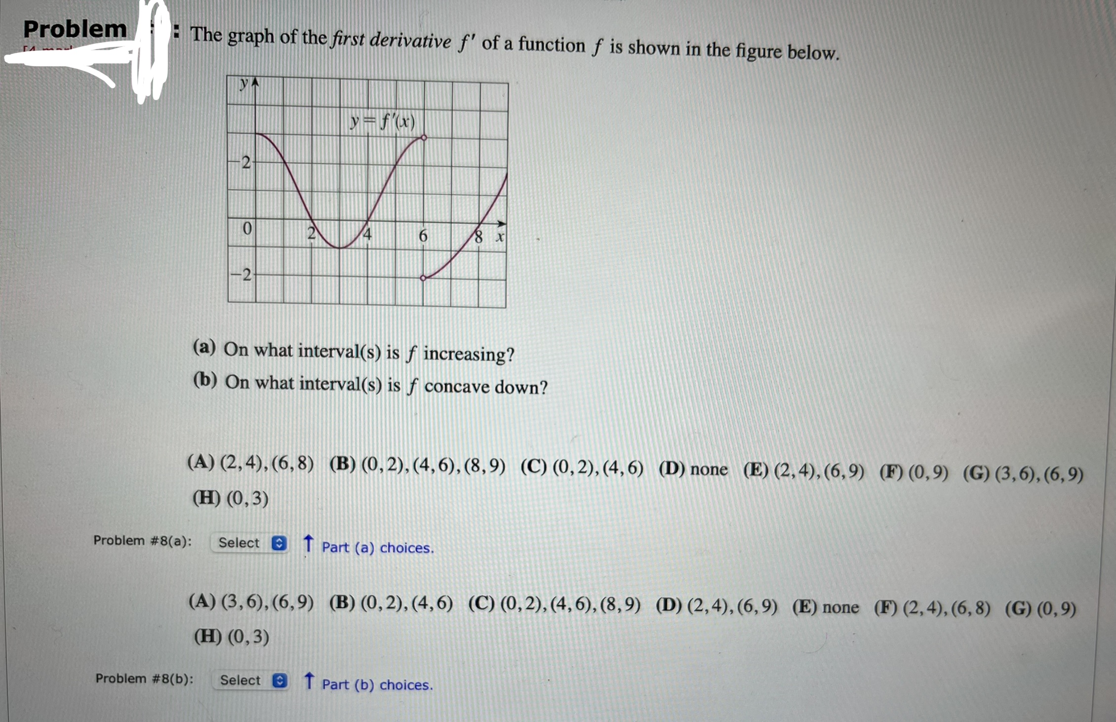differentiation to find an expression for y' . x - 20 (A)