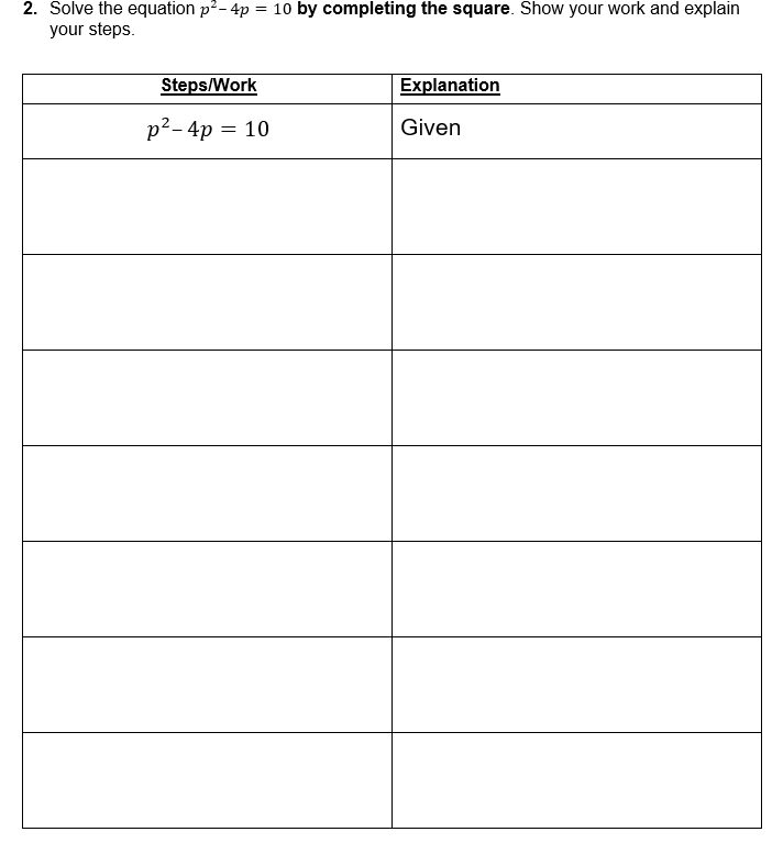 Please make sure to JUSTIFY SOLUTIONS to the equations. Example: Distributive Property,