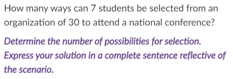 greater than three. Find the probability that the die shows an even