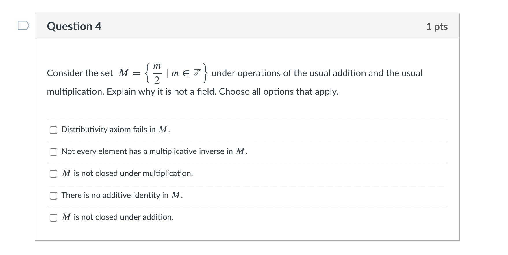 : R - R given by f(x) = 2x2 and A =