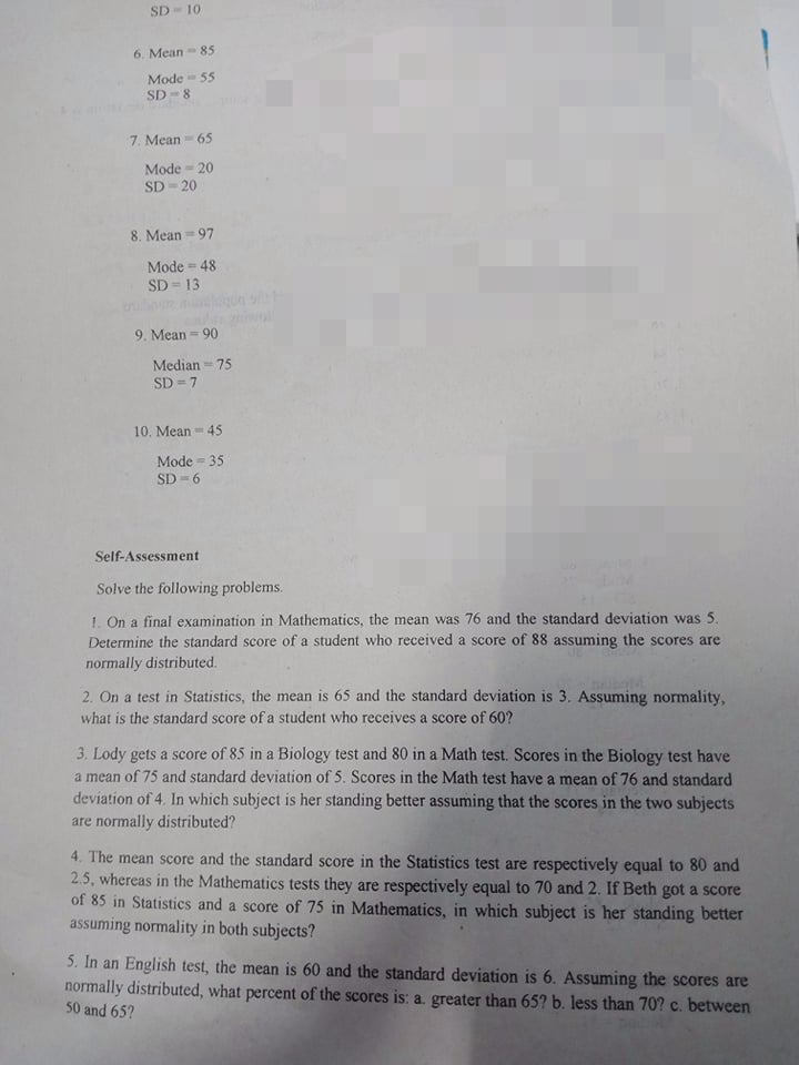 and the sample standard deviation is Find the corresponding standard score of