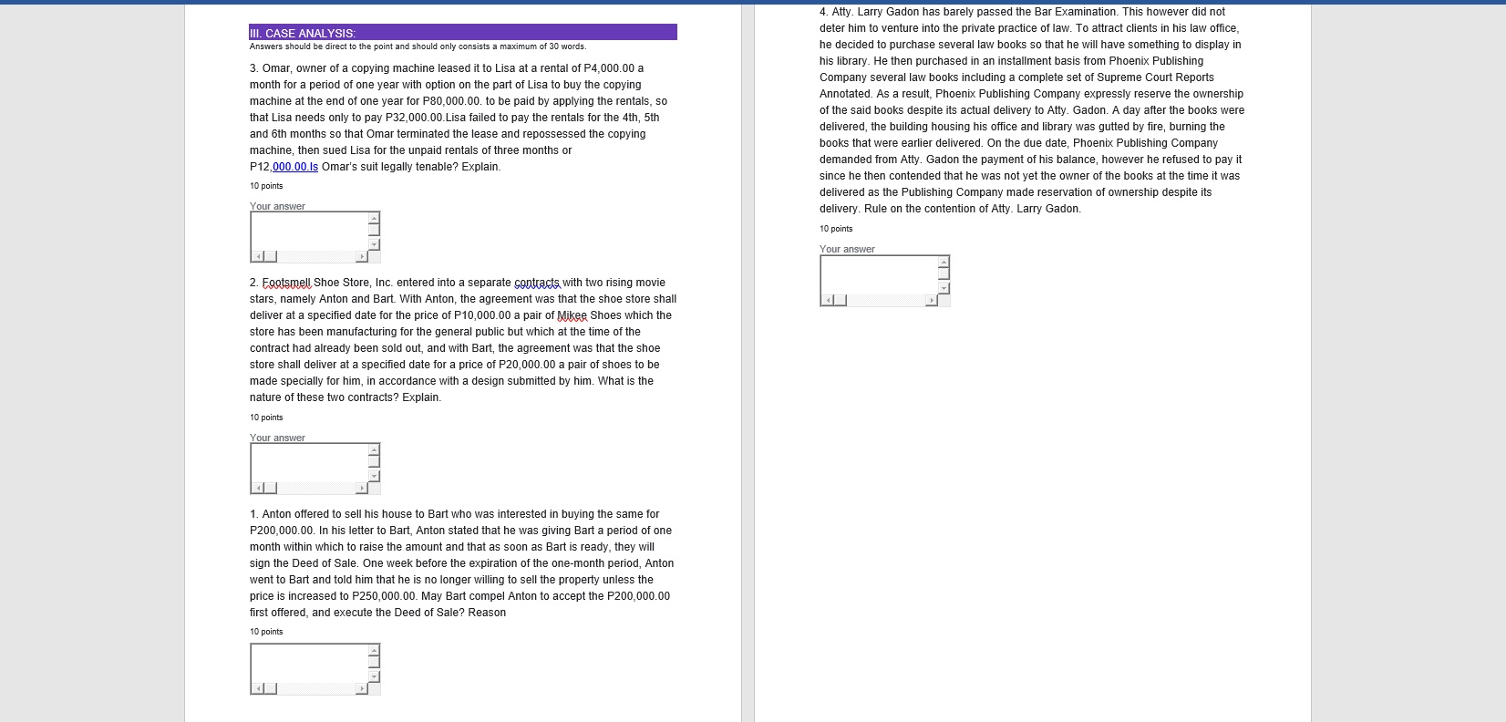 How to explain these problems 1 and 2 only found in the
