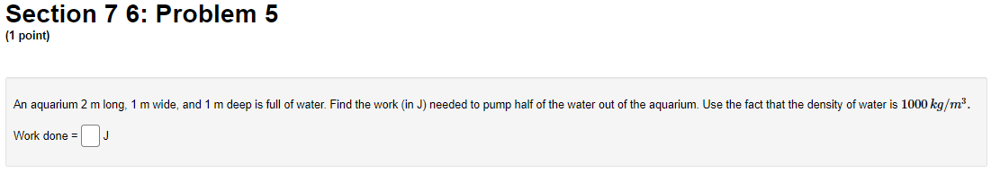 notation. CSection 8.2: Problem 4 (1 point) Given: 5n An = 2n