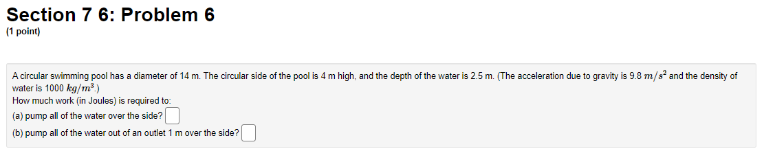 + 7 For both of the following answer blanks, decide whether the