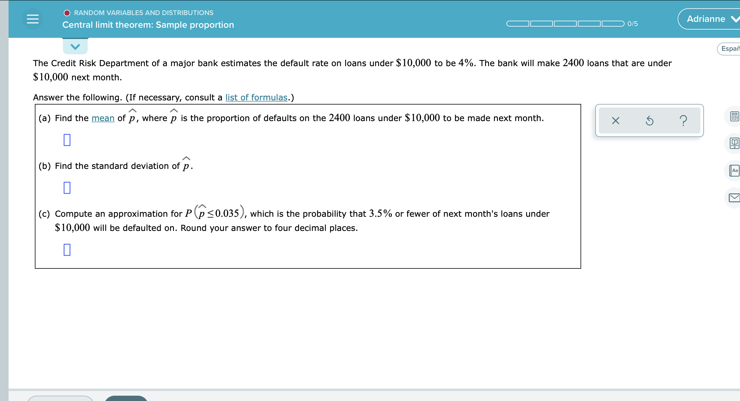  O RANDOM VARIABLES AND DISTRIBUTIONS Ad . . . . rIanne