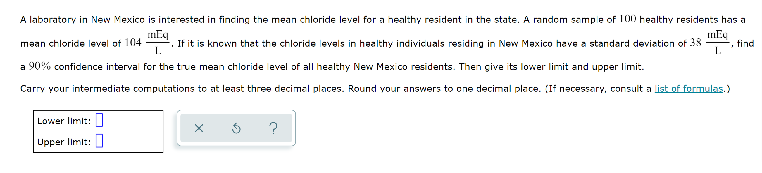 to determine the value of c.=P??c?Zc0.9451Carry your intermediate computations to at least