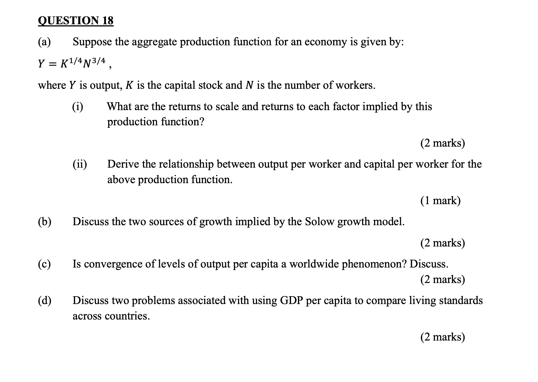 please help with this homework extended question QUESTION 18 (a) Suppose the