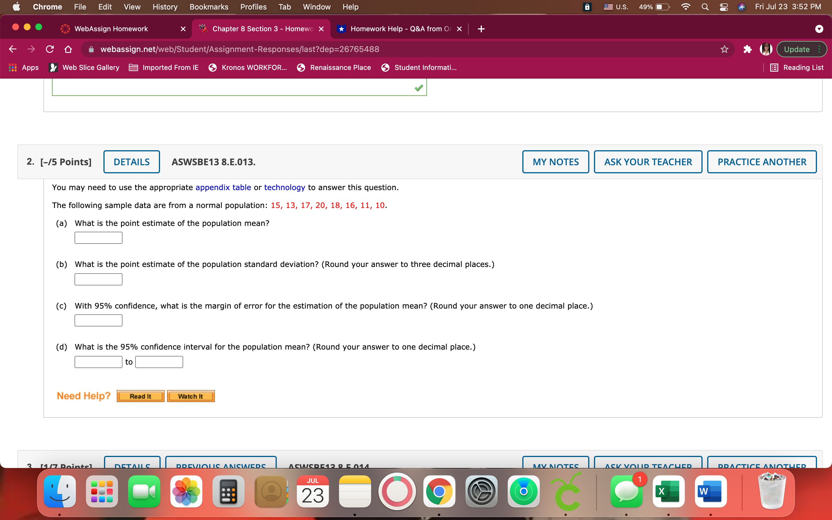 6 Chrome File Edit View History Bookmarks Proles Tab Window Help