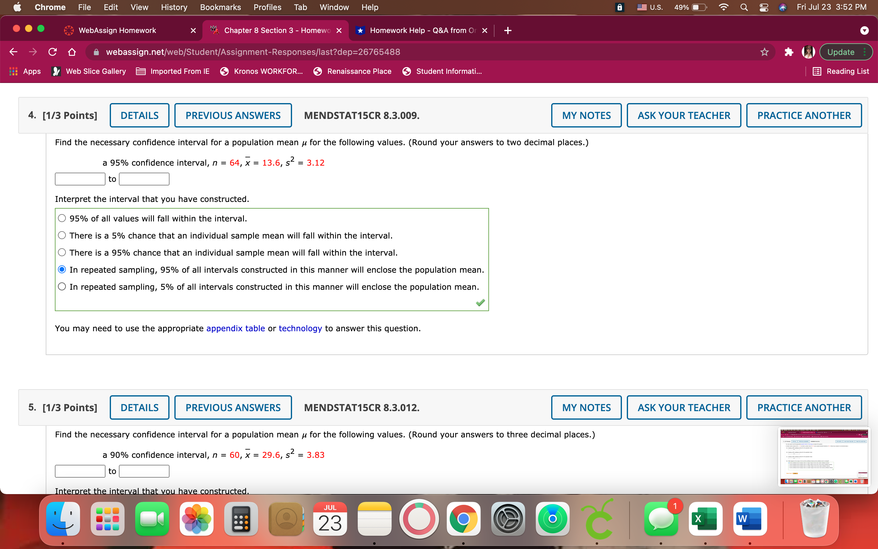Section 3 Homex X * Homework Help Q&A from X + o