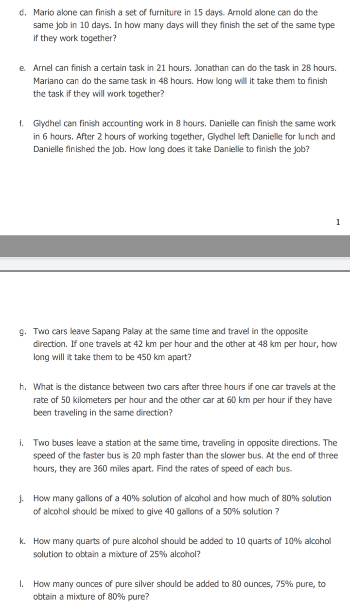 Please do not write the answer in the paper, please use computer