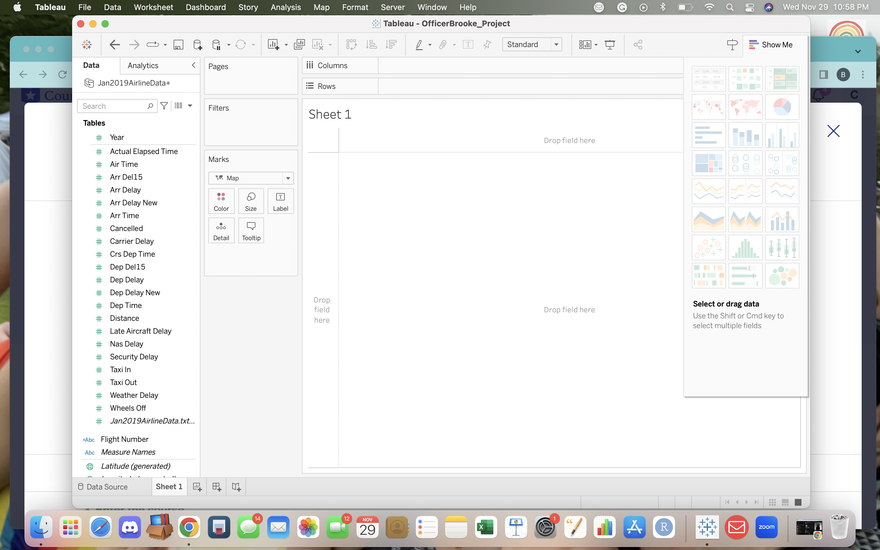 named as "LastnameFirstname_ProjectReport" with screenshots and interpretations of each visualization/requested element. a.