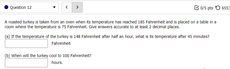 gm) 2 4. Write answer as a formula in the variable t.