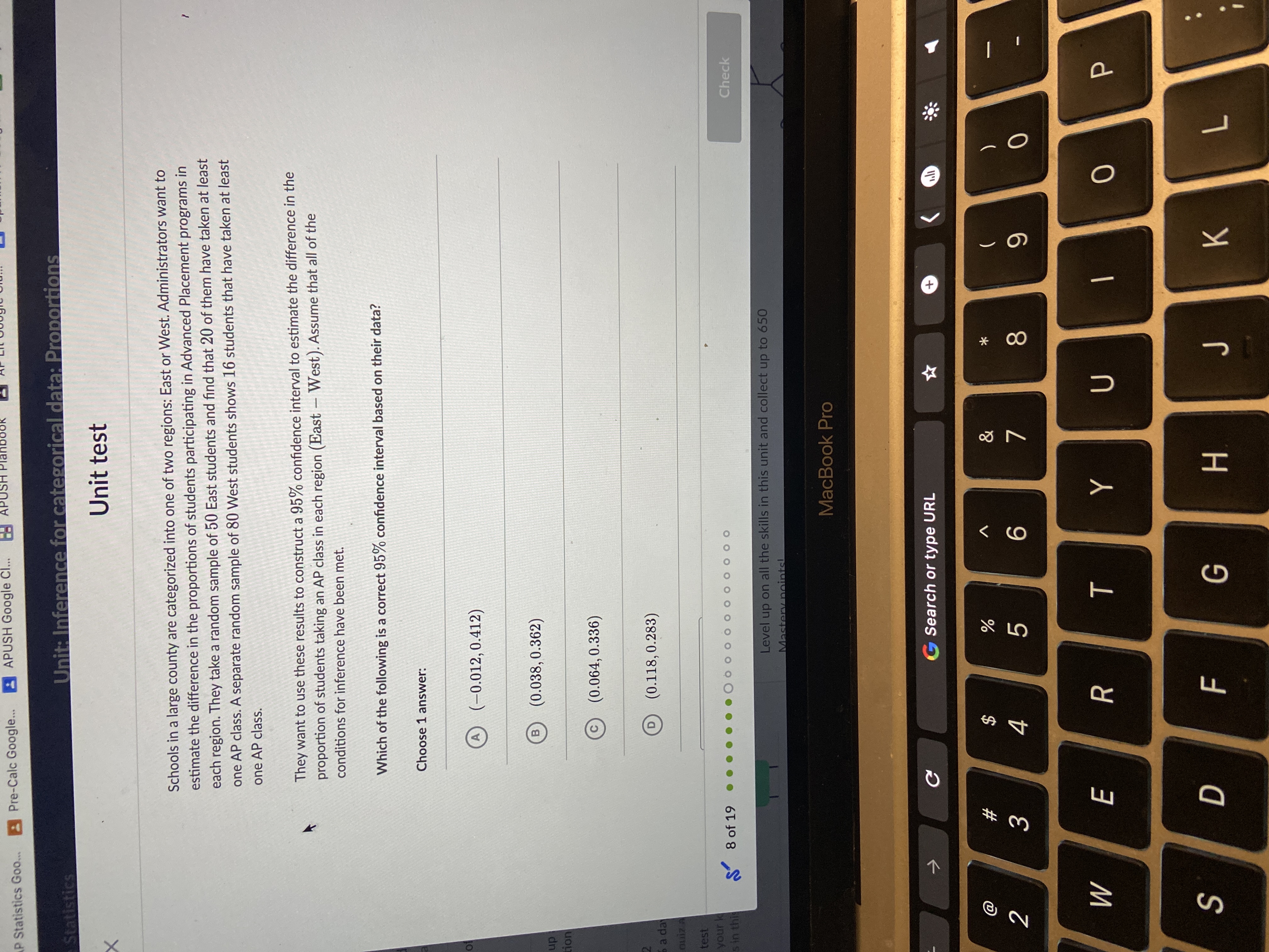 Statistics Goo... Pre-Calc Google... APUSH Google CI... : APUSH Unit: Inference