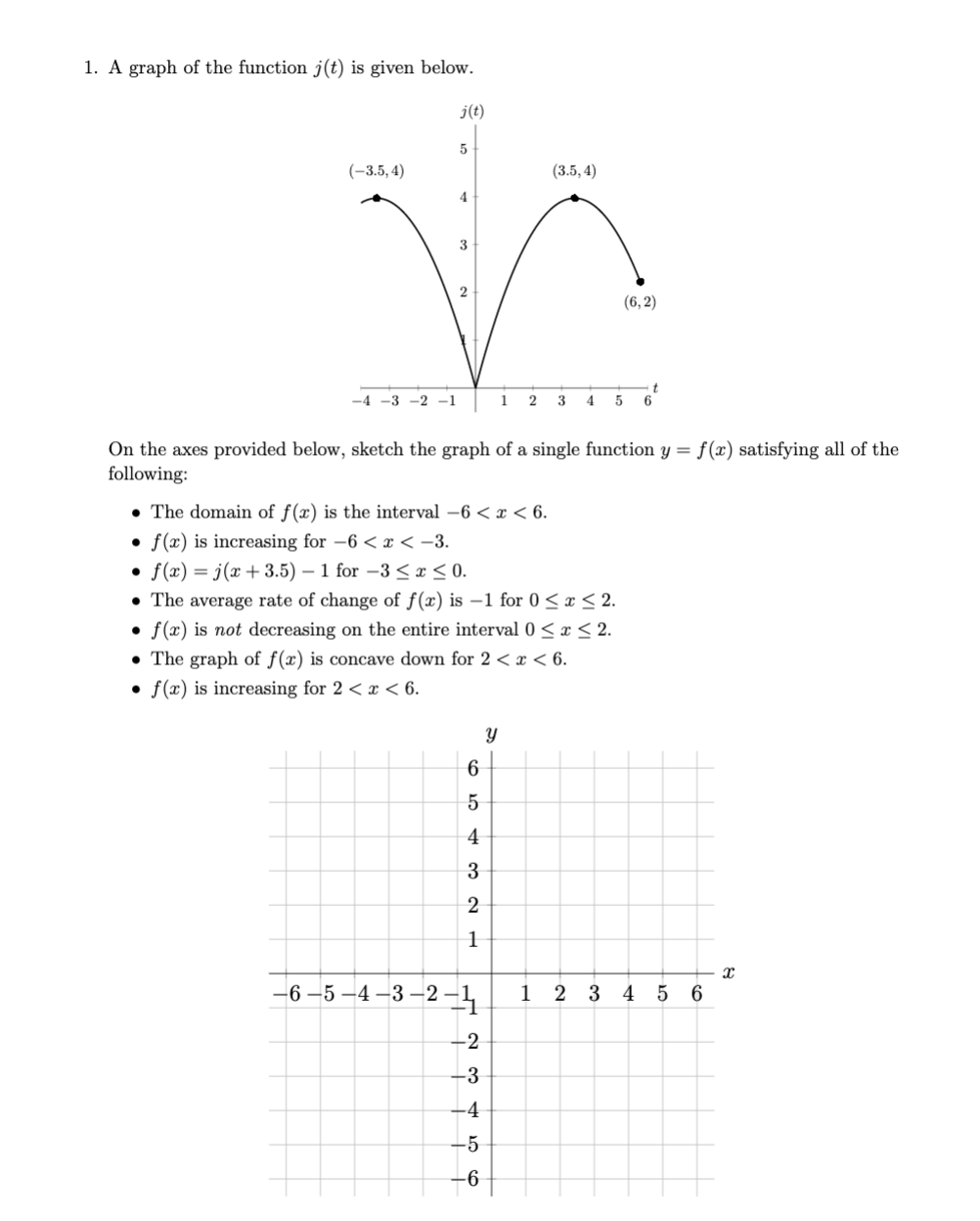 plz type the answer with detailed explanation. 1. A graph of the