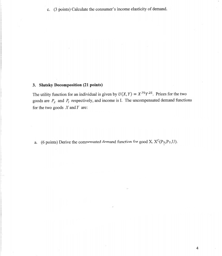 wealth Wo. Note: by "fair gamble" I mean a bet with 50%