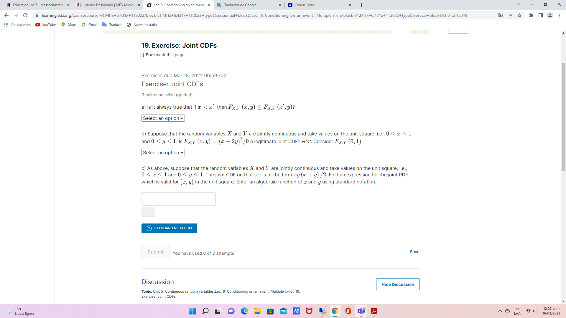 Ill Education | MIT - Massachusetts x | Learner Dashboard |