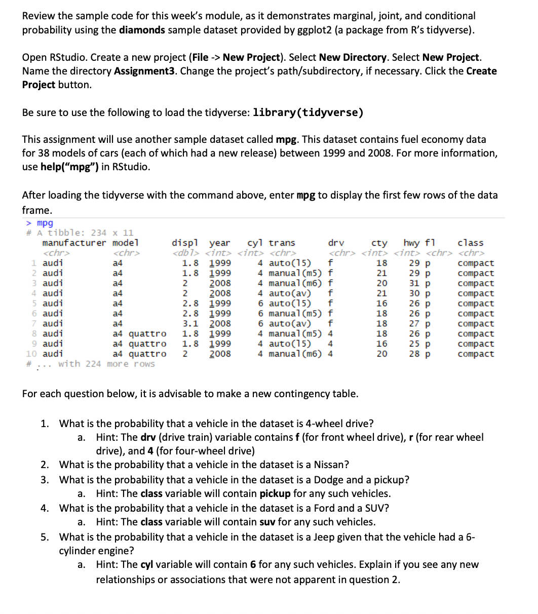  Review the sample code for this week's module, as it demonstrates