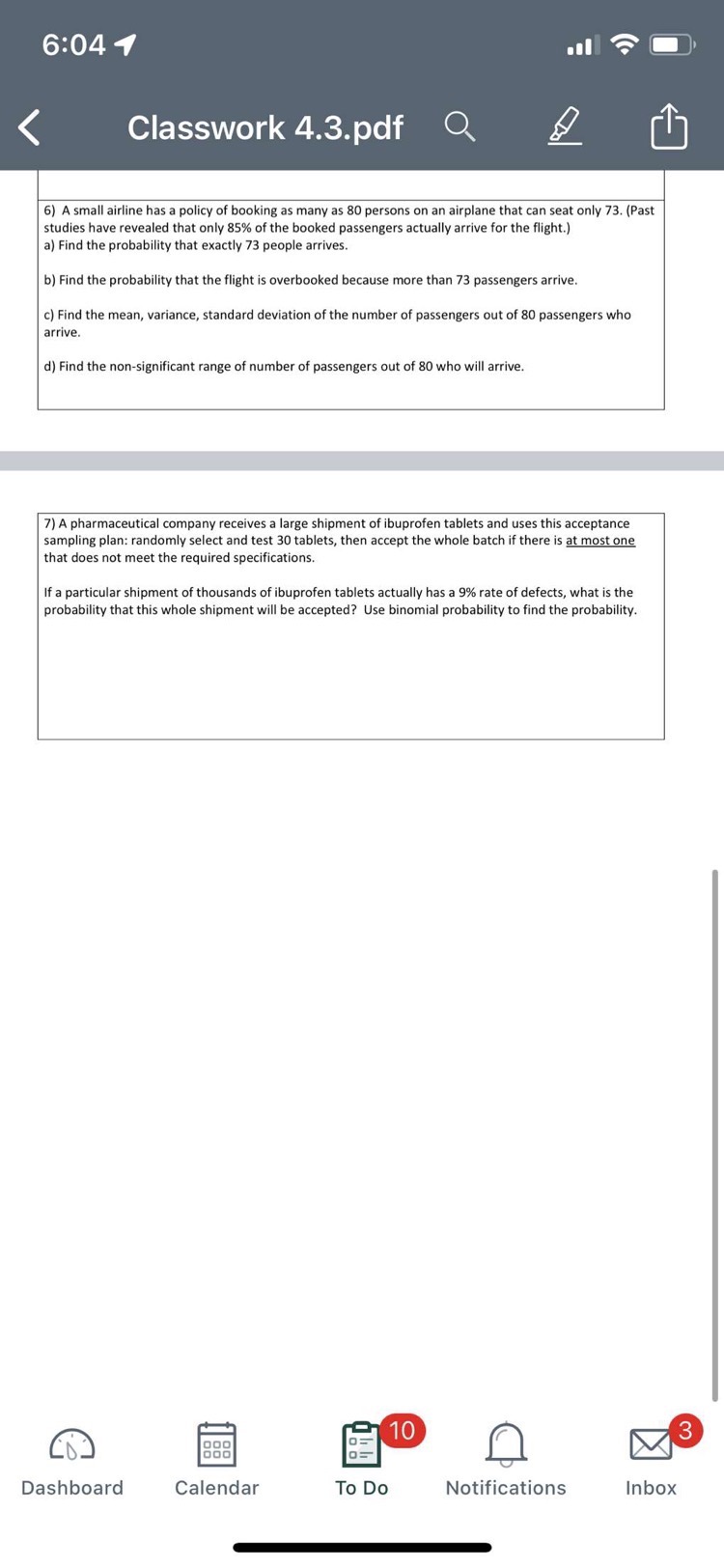 it is not binomial, identify the requirements that are not satisfied. a)
