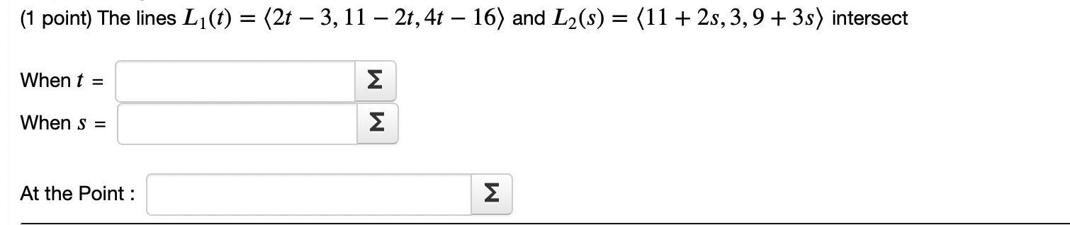 and 2y 5x + z = 7. The line of intersection of