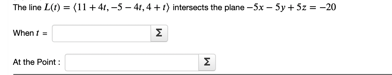 the planes is: L0?) = Z The angle between the planes is: