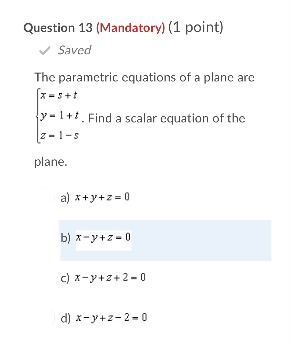 the points M(O, 1, 4) and N(1, 4, 5). Find a vector