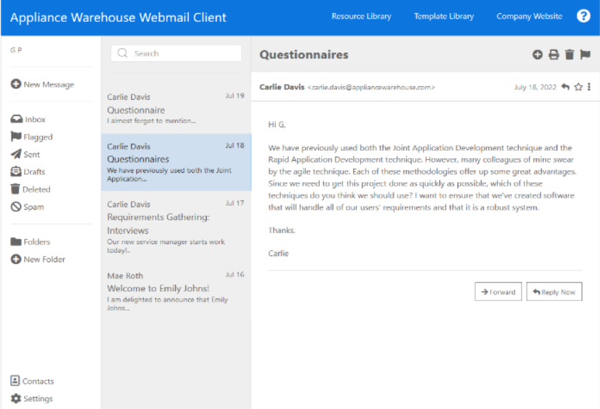 that the structure of the requirements gathering should be decided. Some of